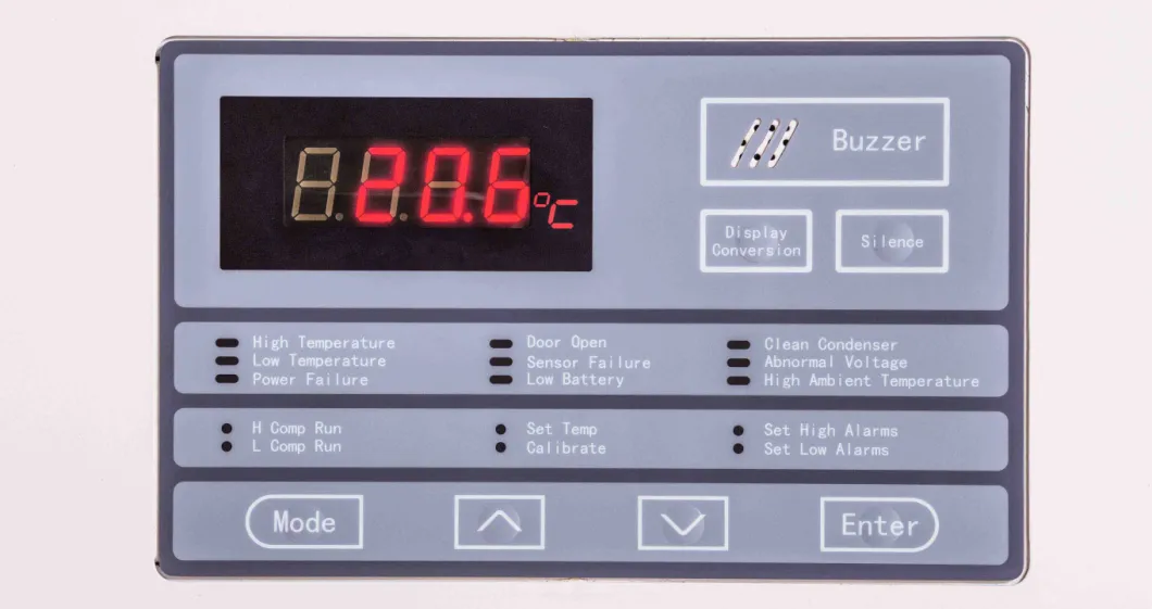 Congelador Ult de los grados del ahorro de la energía -86 con 588 litros de capacidad para el laboratorio y el hospital
