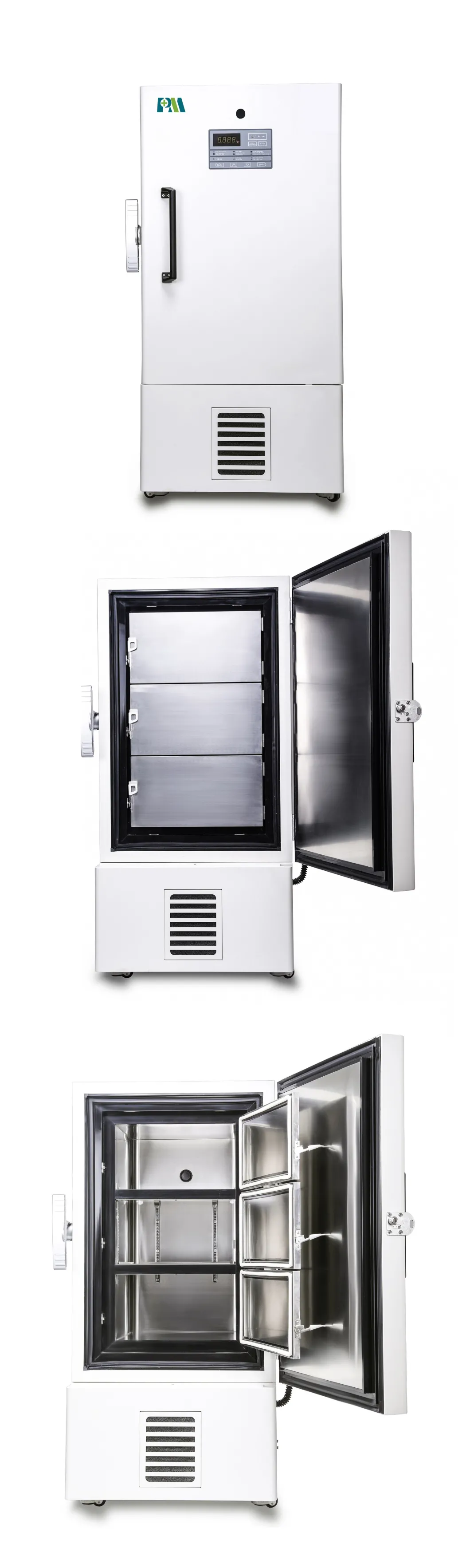 Congelador Ult de los grados del ahorro de la energía -86 con 188 litros de capacidad para el laboratorio