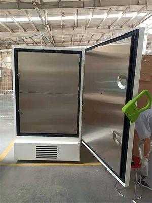 Congelador ultrabajo de acero inoxidable de la temperatura con 728 litros de la capacidad de sistema de enfriamiento dual
