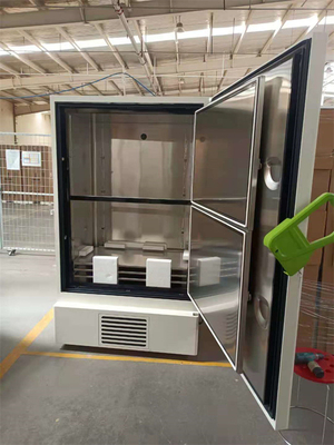 Congelador ultrabajo de acero inoxidable de la temperatura con 728 litros de la capacidad de sistema de enfriamiento dual