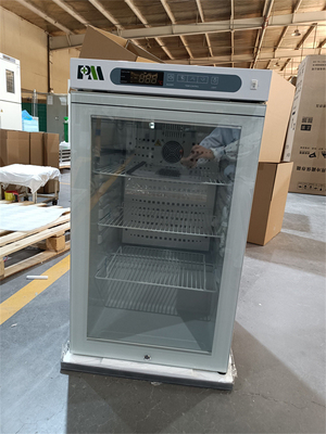 2-8 refrigerador de los grados PROMED 100L Mini Portable Biomedical Pharmacy Refrigerator para la medicina Regent Storage vaccíneo