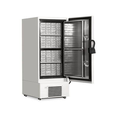 Capacidad grande MDF-86V588E PROMED del congelador ULT de la puerta de la exhibición del LCD de 7 pulgadas que hace espuma