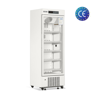 refrigerador médico de la farmacia vertical del laboratorio 316L para el almacenamiento vaccíneo de los grados 2-8