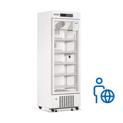Refrigerador vaccíneo de la farmacia del plasma con la puerta de cristal auto de Frost para el almacenamiento 316L de las drogas