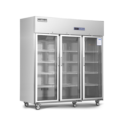 Refrigerador médico de farmacia de acero inoxidable 304 utilizado en el laboratorio del hospital