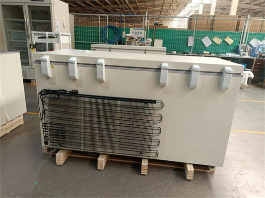 Congelador de pecho de baja temperatura médico de gran capacidad de 485L con CE