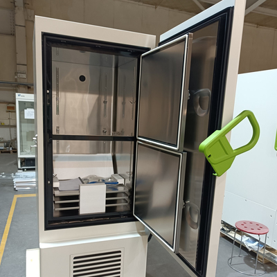 Gran Capacidad 408L Ultra Baja Temperatura Congelador para Vacunas Virus Laboratorio Germ Hospital