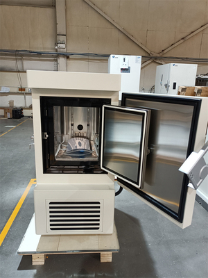 Congelador de baja temperatura de acero inoxidable con tipo de descongelamiento manual para almacenamiento