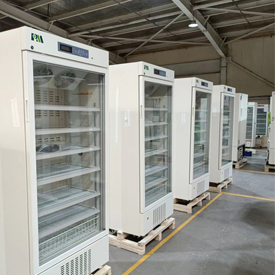 Cabinet de refrigeración farmacéutica vertical con refrigeración por aire forzado