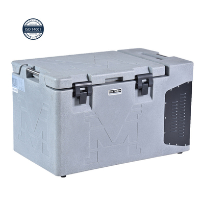 Cooler de vacunas portátil certificado por RoHS con material exterior de aleación de aluminio de 0,16 Cbm