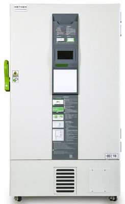 El manual descongela el congelador ultrabajo criogénico del laboratorio de 728 del litro temporeros de la capacidad grande para el almacenamiento vaccíneo