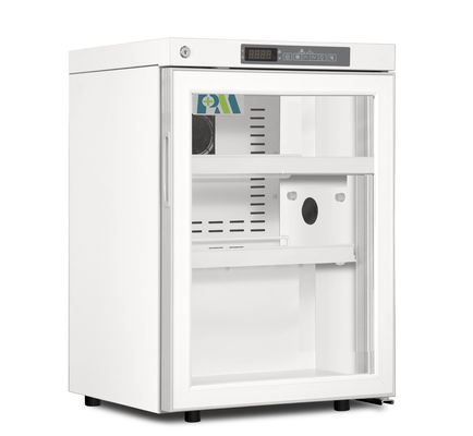 2-8 refrigerador del refrigerador de los grados PROMED 60L Mini Small Pharmacy Medical Vaccine con la puerta de cristal