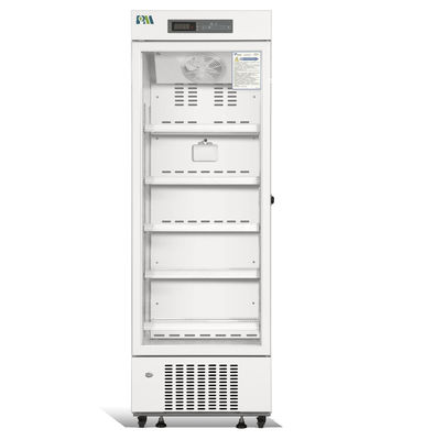 Refrigerador vaccíneo de la farmacia médica vertical del soporte de la capacidad grande 315L 2-8 grados