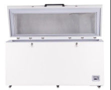 gabinete vaccíneo médico del refrigerador del congelador de la baja temperatura del pecho del hospital 485L con la puerta que hace espuma abierta superior