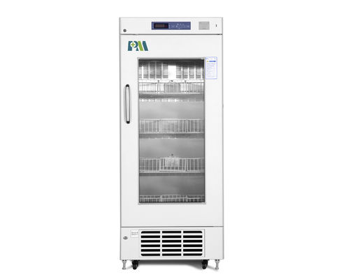 4 grados refrigerador vertical del almacenamiento de la sangre del laboratorio de 368 litros para el equipo del hospital de alta calidad