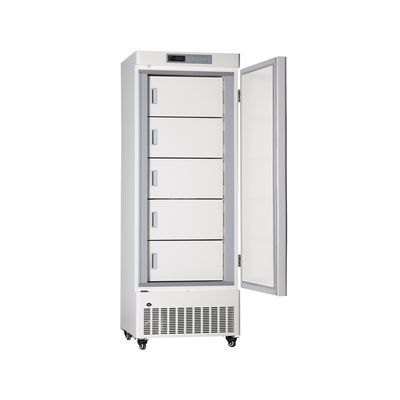 -40 congelador médico vertical de acero ahorro de energía de los grados 328L con los estantes de acero para el almacenamiento vaccíneo