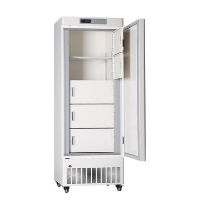 -40 congelador médico vertical de acero ahorro de energía de los grados 328L con los estantes de acero para el almacenamiento vaccíneo