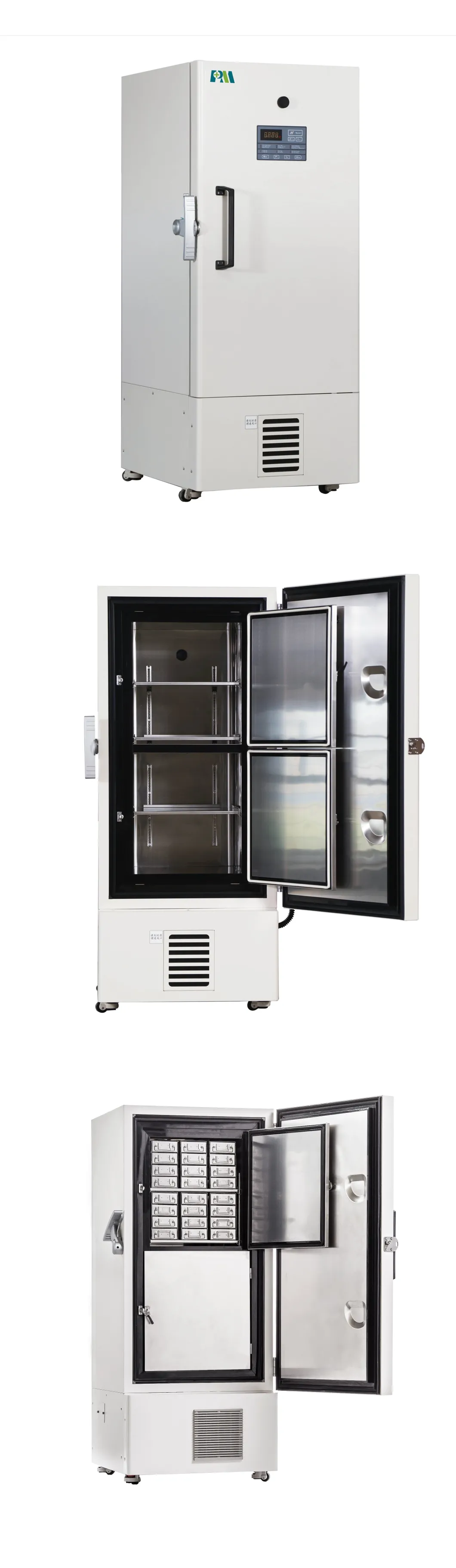 Congelador Ult de los grados del ahorro de la energía -86 con 340 litros de capacidad para el laboratorio y el hospital