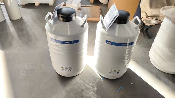 Calidad  METHER YDS-15-80 Cryogenic Dewar — 15L Liquid Nitrogen Container for Laboratory fábrica