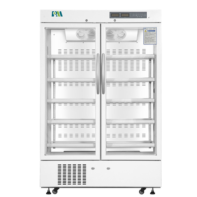 Refrigeradores vaccíneos de la farmacia médica grande de la capacidad con la puerta de cristal de alta calidad doble