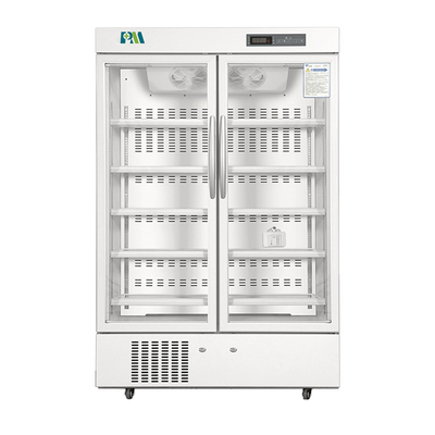 Refrigeradores vaccíneos de la farmacia médica grande de la capacidad con la puerta de cristal de alta calidad doble