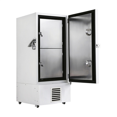 Congelador ultrabajo biomédico auto del laboratorio del sistema de enfriamiento de la cascada para el equipamiento médico vaccíneo