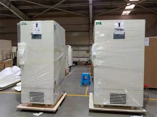 838 litros del hospital del laboratorio de enfriamiento directo del congelador ultrabajo biomédico de la temperatura