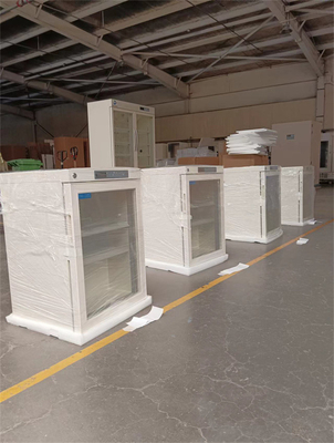 2-8 grados 60L Mini Farmacia Pequeña Vaccinas Médicas Refrigerador Frío Con Puerta de Vidrio