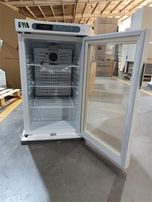 Refrigerador de la farmacia del laboratorio de Promed 100L para los regentes de las vacunas de las medicinas y el almacenamiento biomédico de los productos