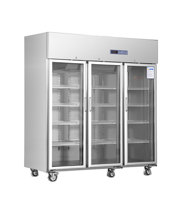 2-8 refrigerador médico farmacéutico vertical del grado para la capacidad más grande 1500L