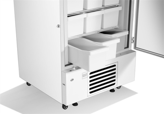 gabinete permanente médico del refrigerador del congelador de las cámaras independientes del doble de la capacidad 528L