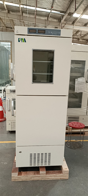 368 litros de la capacidad grande del laboratorio de la situación de la farmacia vertical del congelador de gabinete vaccíneo del refrigerador