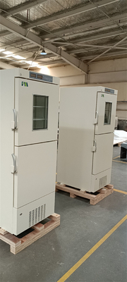 congelador de refrigerador combinado profundo del hospital del laboratorio de la capacidad más grande 368L