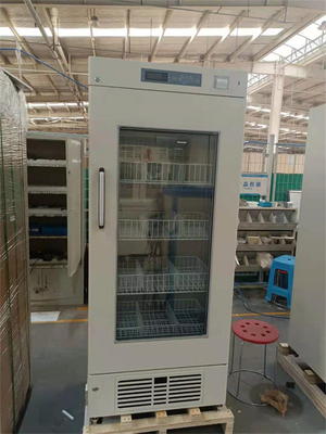 alarmas múltiples de la pantalla LED de 368L ROMED de sangre de los refrigeradores médicos de alta calidad del banco