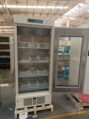 el refrigerador del banco de sangre de la pantalla LED de la capacidad grande 368L con múltiplo alarma el SUS interno