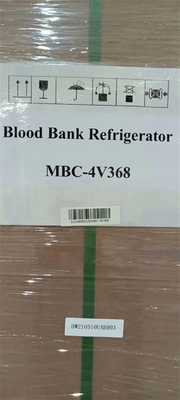 4 acero rociado color de acero inoxidable del congelador del almacenamiento de la sangre del hospital del grado 368L
