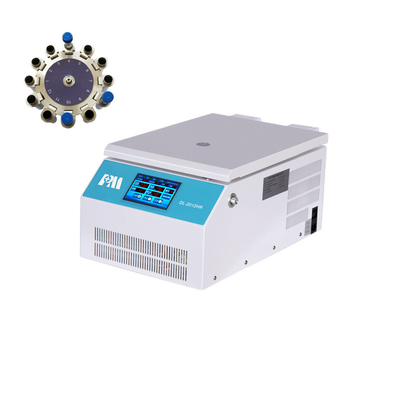 Centrifugadora refrigerada de alta velocidad puesta doble del cuerpo de acero para el laboratorio de la polimerización en cadena