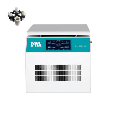 Centrifugadora refrigerada de alta velocidad de laboratorio con seguridad de doble bloqueo