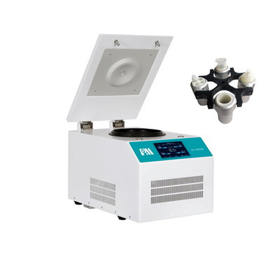 Laboratorio centrífuga de refrigerador de alta velocidad con pantalla táctil IPS de 7 pulgadas con desbloqueo suave