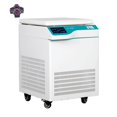 Centrífuga de enfriamiento refrigerada laboratorio multi de la clínica médica de los rotores H0512 de alta velocidad