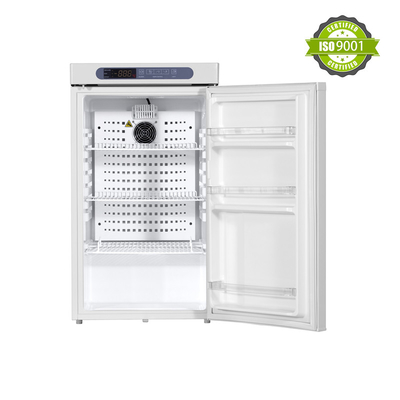 Mini refrigerador de vacunas de farmacia vertical portátil de 60L a 2-8°C para el laboratorio