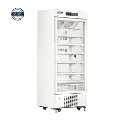 316L Capacidad refrigerador farmacéutico 2-8 grados Almacenamiento de vacunas congelador frigorífico médico