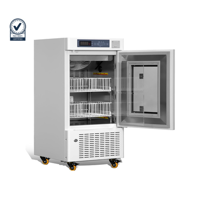 4 grados pequeño frigorífico portátil de banco de sangre con refrigeración de precisión 108L de capacidad