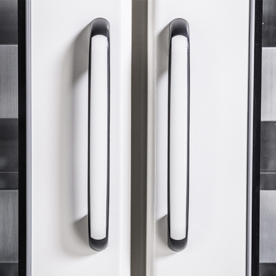 Refrigeradores de banco de sangre de puerta interna 2 con refrigeración por aire forzado y material interno de acero recubierto