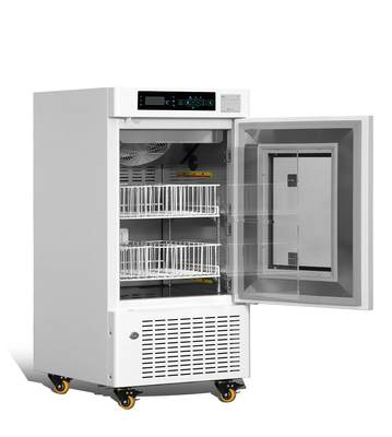 Refrigerador del refrigerador del banco de sangre de la pantalla LED 108L Mini Portable High Quality Biomedical para la estación de la sangre