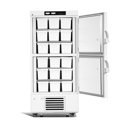 368 litros de la capacidad de congelador combinado vertical del laboratorio con el enfriamiento directo de alta calidad