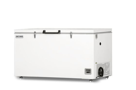 gabinete vaccíneo médico del refrigerador del congelador de la baja temperatura del pecho del hospital 485L con la puerta que hace espuma abierta superior