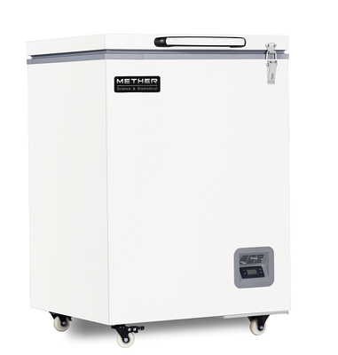 100 litros de Mini Small Portable High Quality de congelador biomédico del pecho para el hospital