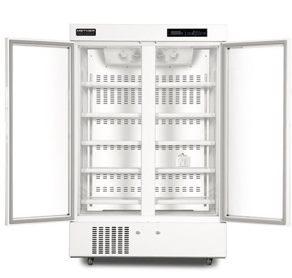 refrigeradores de alta calidad de acero inoxidables del banco de sangre de los cajones 1008L 12 para el equipo de laboratorio del hospital