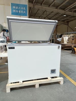 MDF-40H305 -40℃ Congelador de cofre biomédico | Congelador profundo médico de gran capacidad de 305L para almacenamiento de virus, sangre y laboratorio